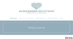 Desktop Screenshot of aleksandrarechtman.com